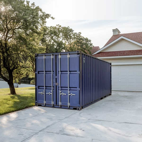 minimal maintenance is required for our residential storage containers, allowing for a hassle-free storage experience